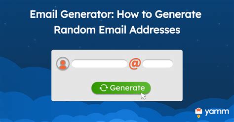 generator adresów email.